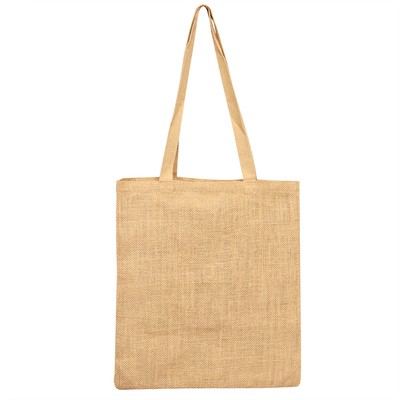 Cумка хозяйственная Bagsy Jute 270 г/м2, бежевая